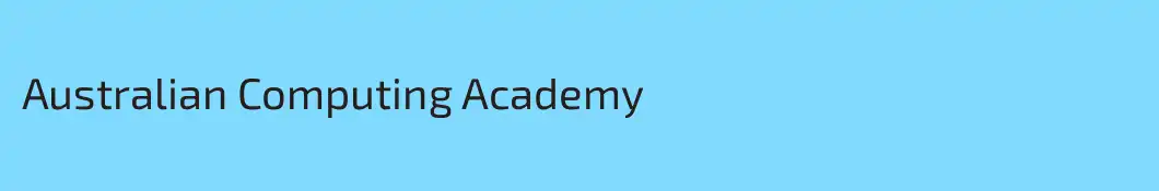 Australian Computing Academy